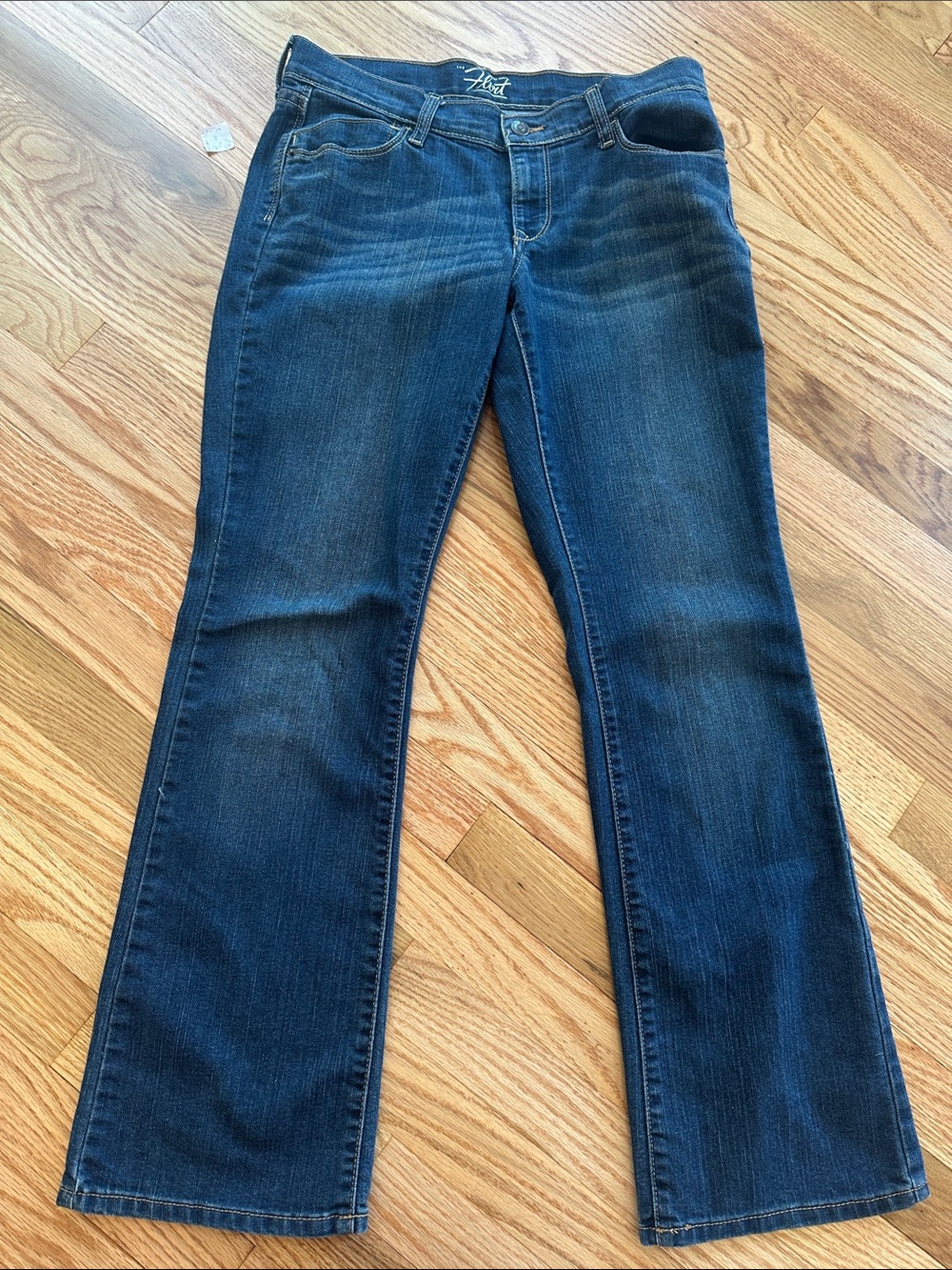 Old Navy Women's Dark Blue Bootcut Jeans- 4 Short